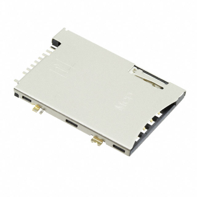 CONN SIM CARD R/A SMD