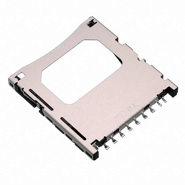 CONN SD CARD R/A SMD