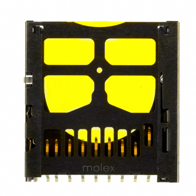 CONN SD/MMC/MS CARD R/A SMD