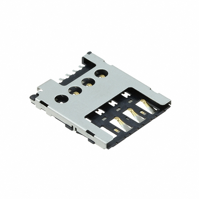 CONN MICRO SIM CARD R/A SMD
