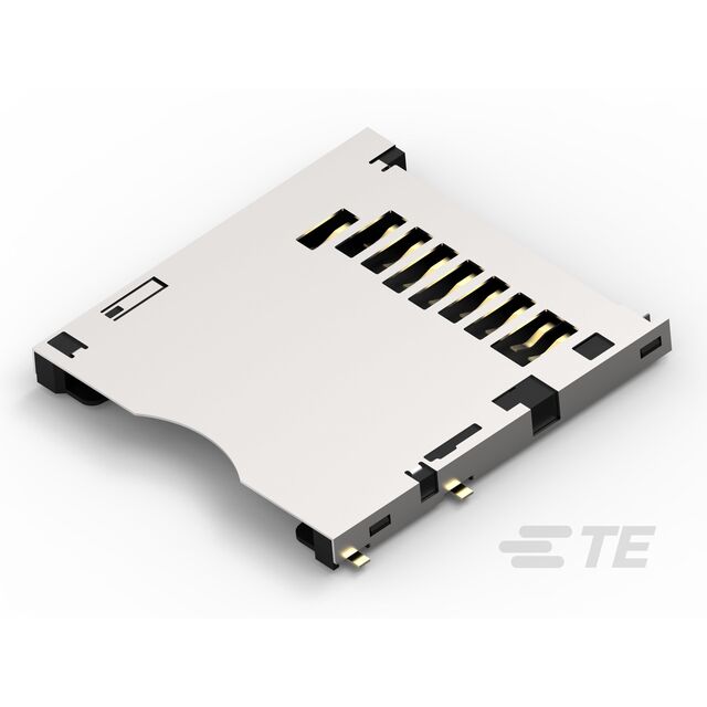 CONN SD CARD R/A SMD