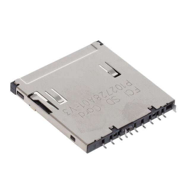 CONN SD CARD R/A SMD