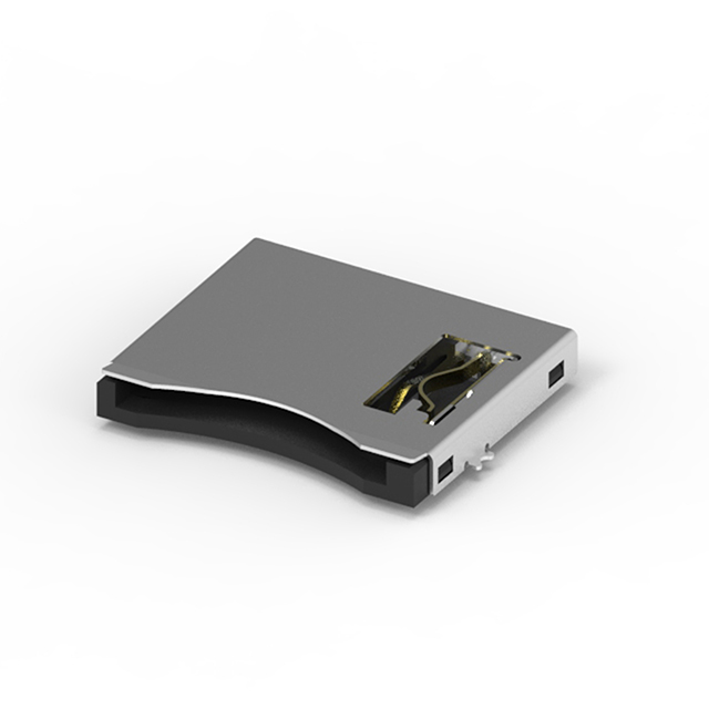 CONN MICROSD CARD R/A SMD