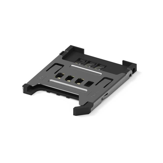 CONN SIM CARD R/A SMD