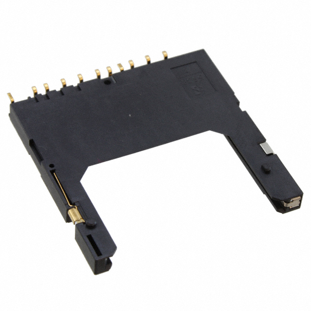 CONN SD CARD R/A SMD