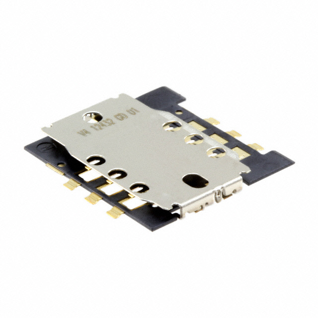 CONN MINI SIM CARD R/A SMD