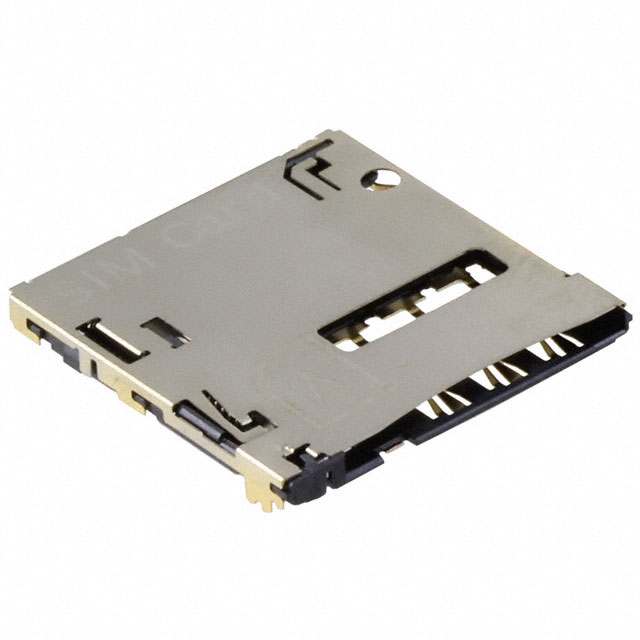 CONN MICRO SIM CARD R/A SMD