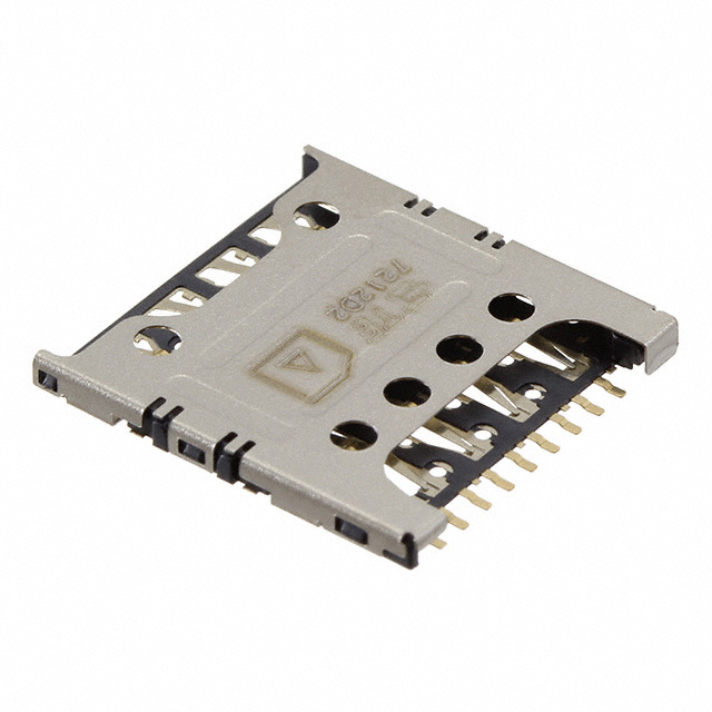 CONN MICRO SIM CARD R/A SMD