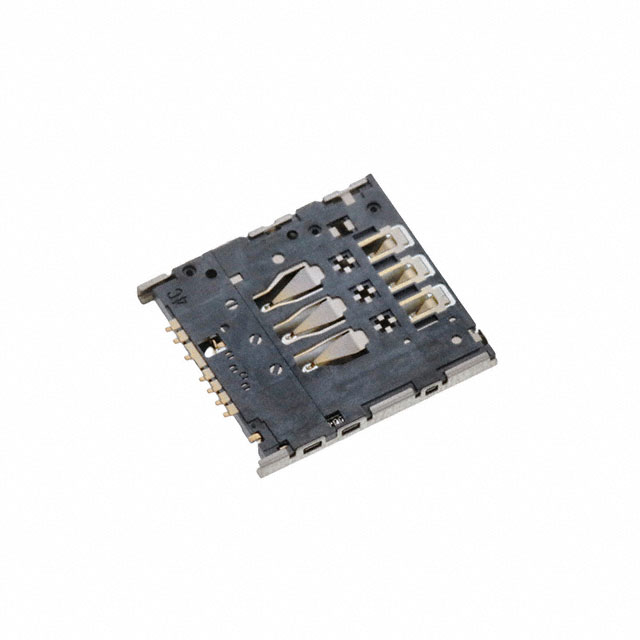 CONN MICRO SIM CARD R/A SMD