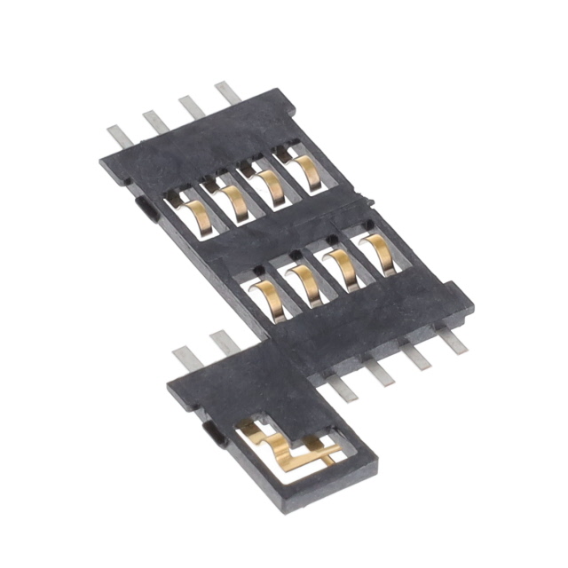 CONN MICRO SIM CARD R/A SMD