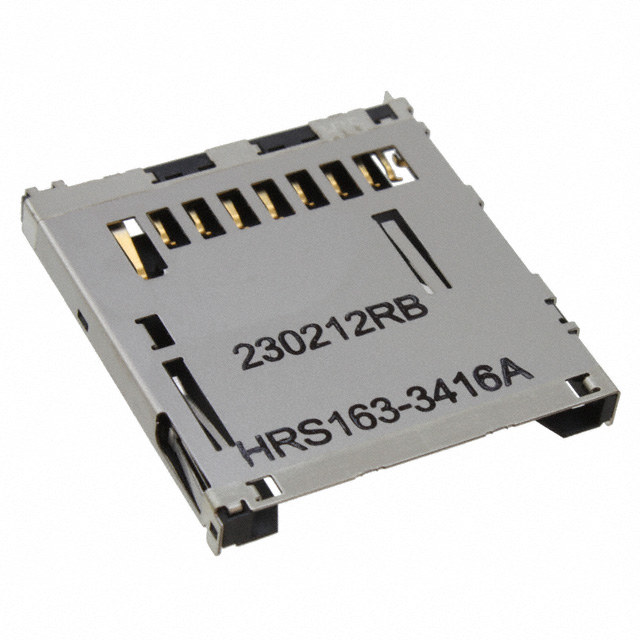 CONN SD CARD R/A SMD