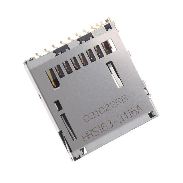 CONN SD CARD R/A SMD