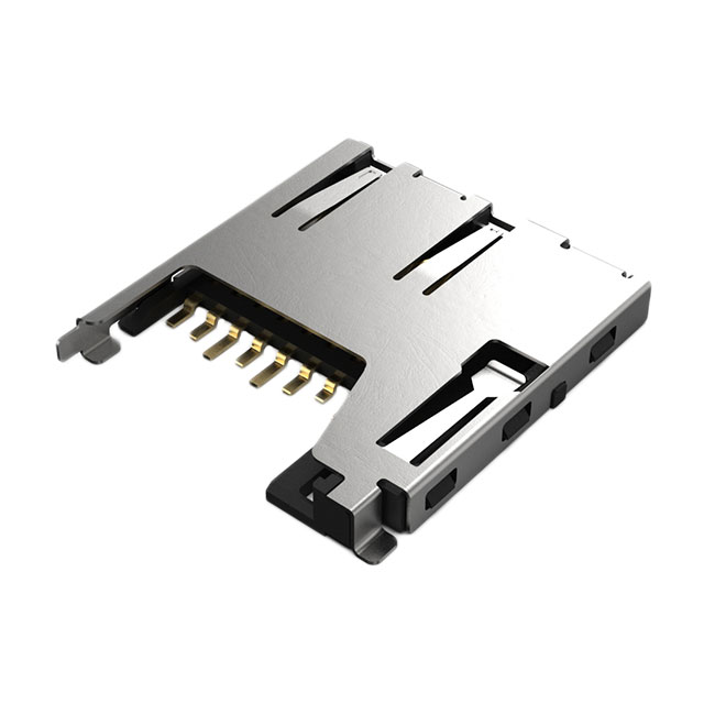 CONN MICRO SD CARD R/A SMD