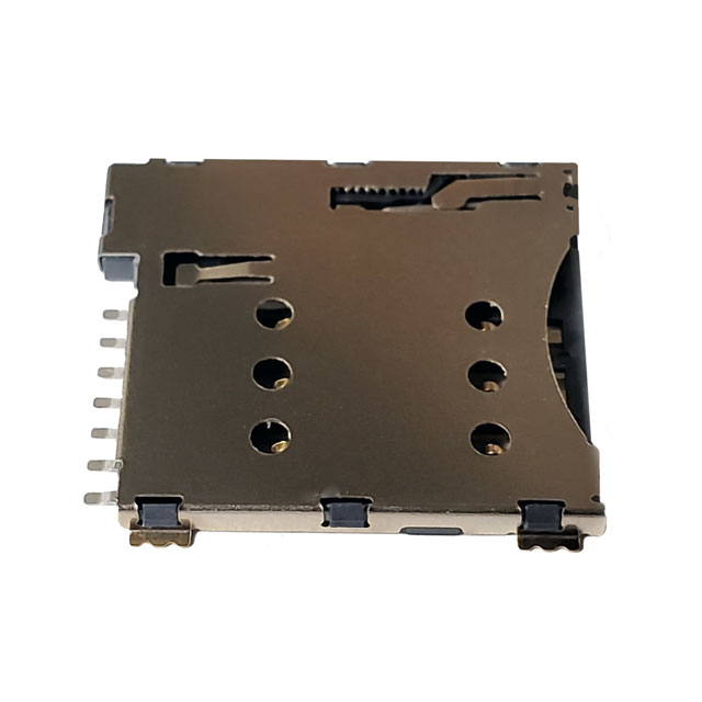 CONN MICRO SIM CARD R/A SMD