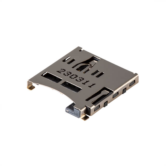 CONN MICROSD CARD R/A SMD