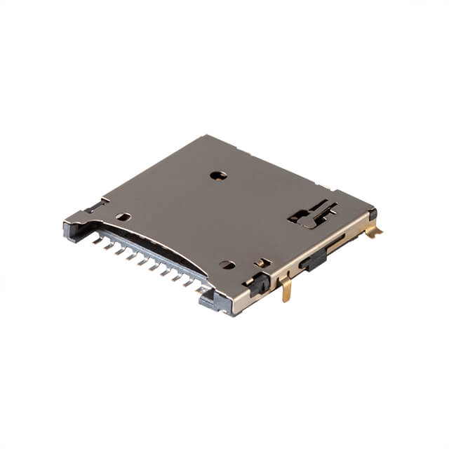 CONN MICROSD CARD SMD R/A PCB