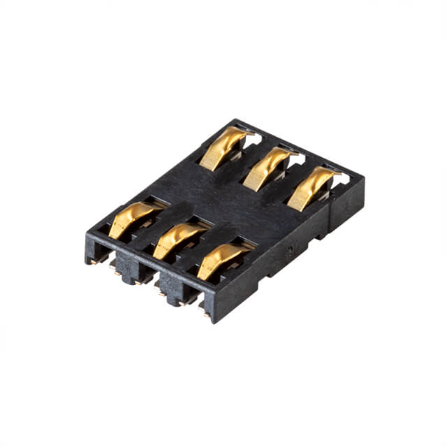 CONN MICRO SIM CARD R/A SMD