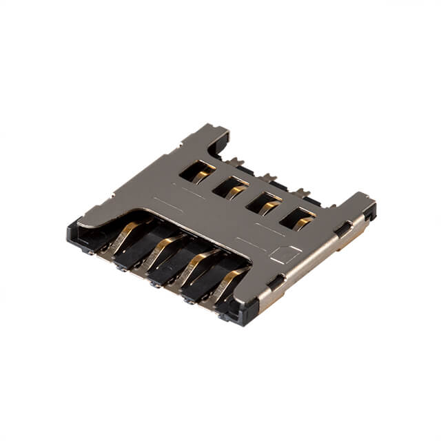 CONN MICRO SIM CARD R/A SMD