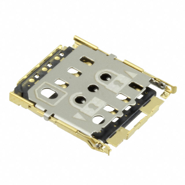 CONN MICRO SIM CARD R/A SMD
