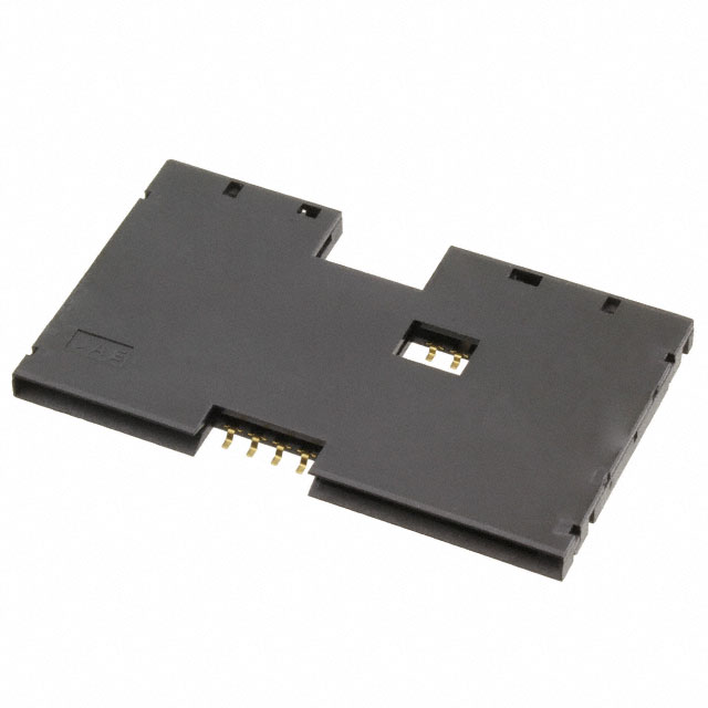 CONN SMART CARD R/A SMD