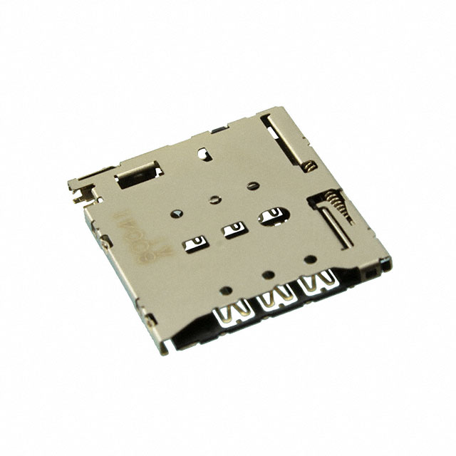 CONN MICRO SIM CARD R/A SMD