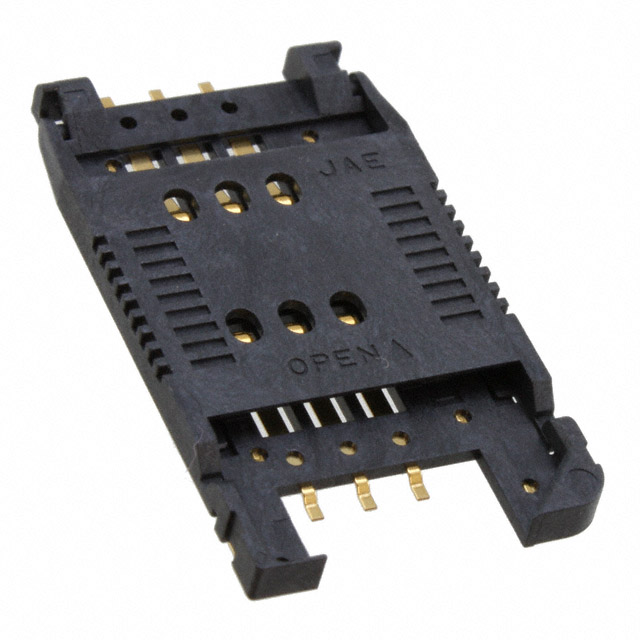 CONN SIM CARD R/A SMD