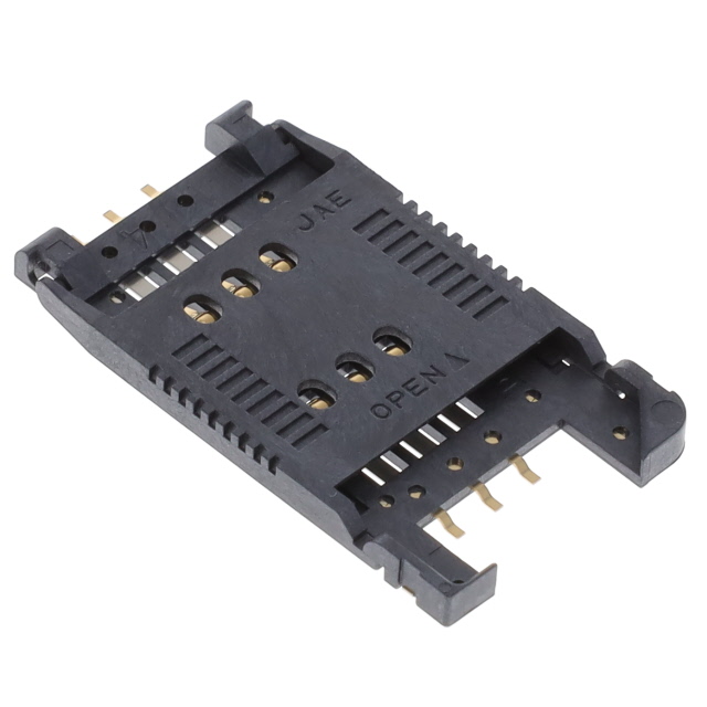 CONN SIM CARD R/A SMD