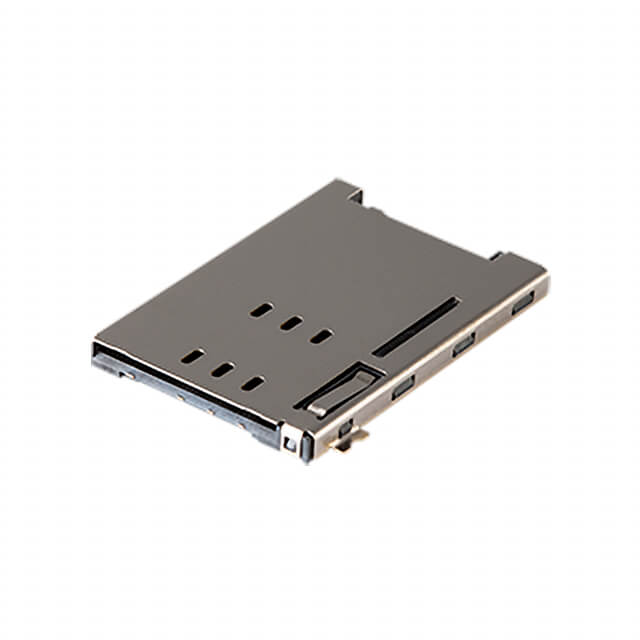 CONN SIM CARD R/A SMD