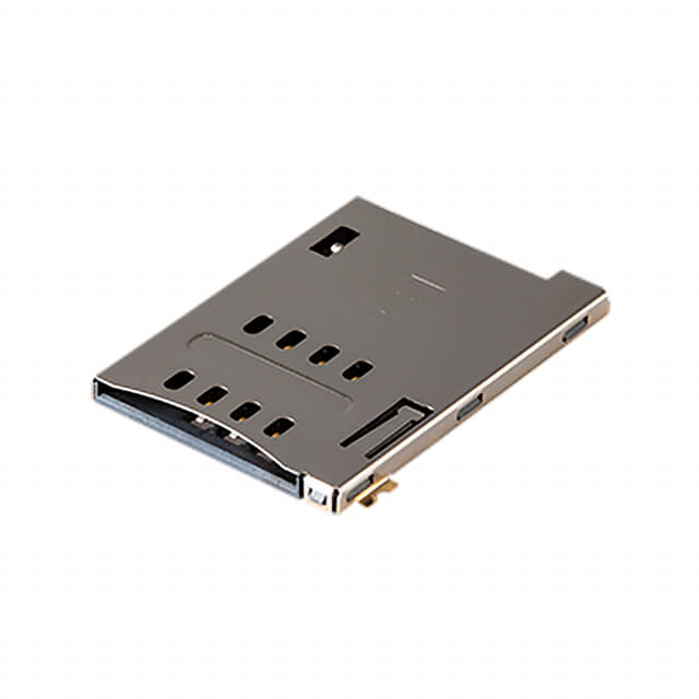 CONN SIM CARD R/A SMD
