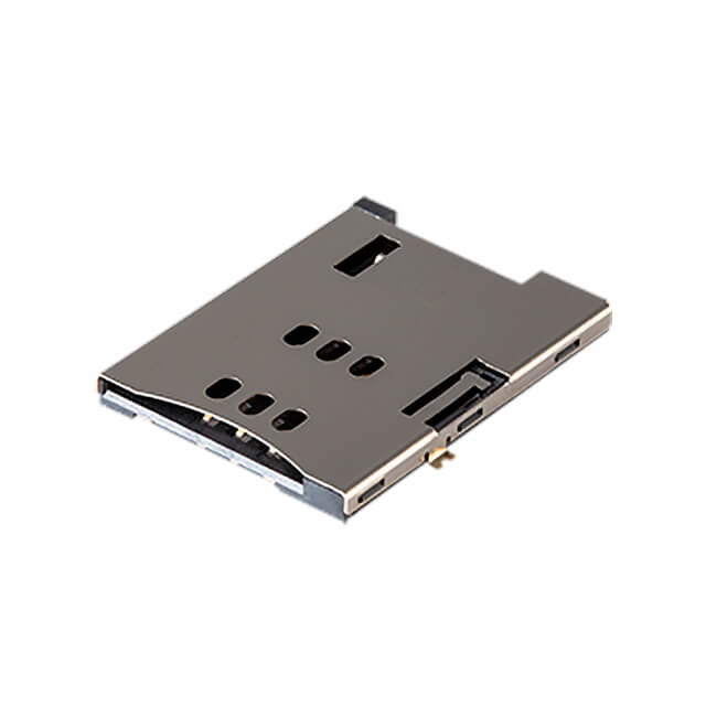 CONN SIM CARD R/A SMD
