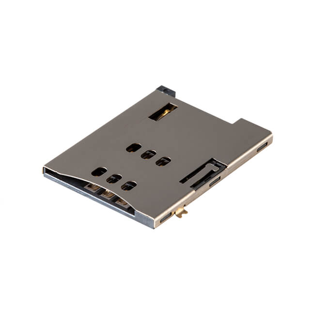CONN SIM CARD R/A SMD