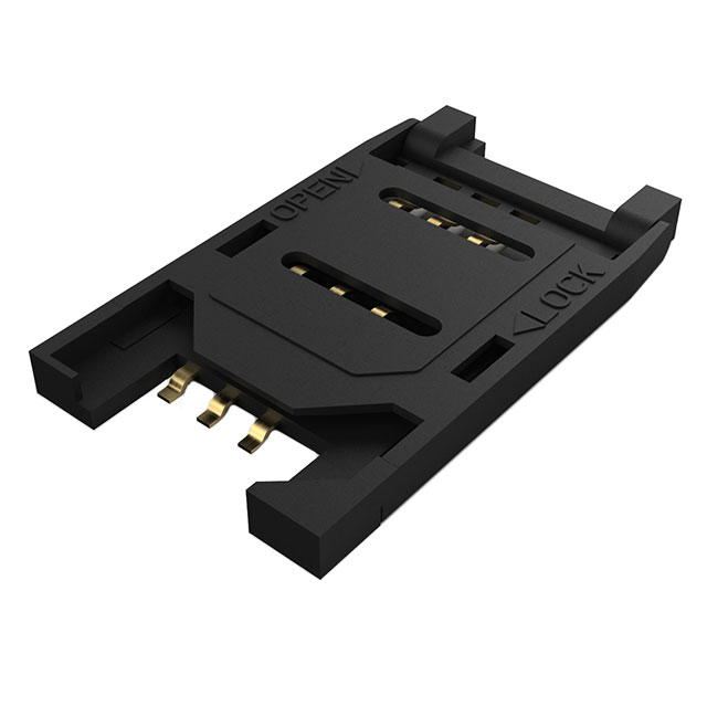 CONN MINI SIM CARD R/A SMD