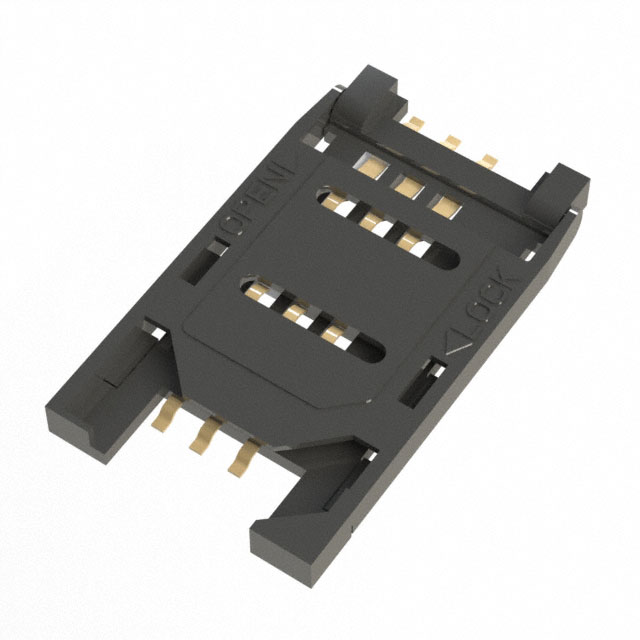 CONN MINI SIM CARD R/A SMD