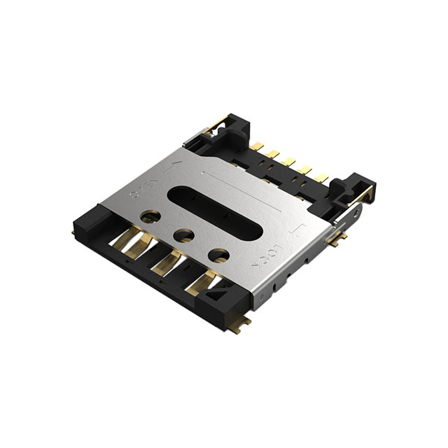 CONN NANO SIM CARD R/A SMD