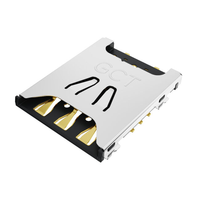 CONN NANO SIM CARD R/A SMD
