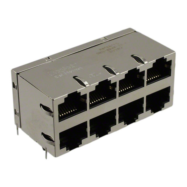 CONN JACK 8PORT PCB