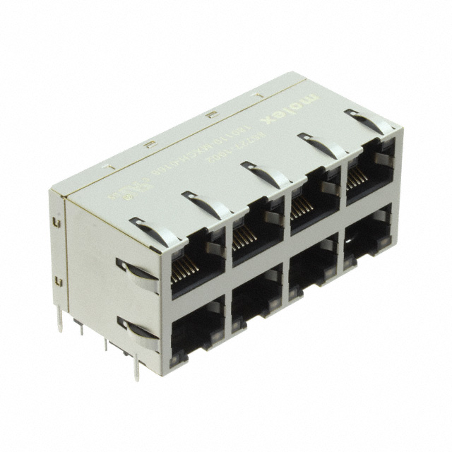 CONN JACK 8PORT PCB