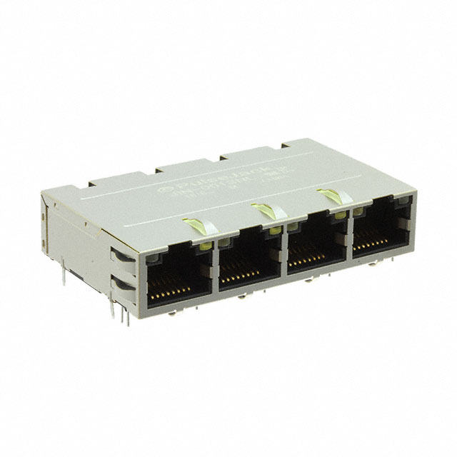 CONN JACK 4PORT PCB