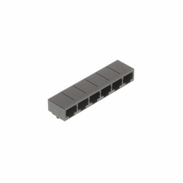 CONN MOD JACK 8P8C R/A UNSHLD