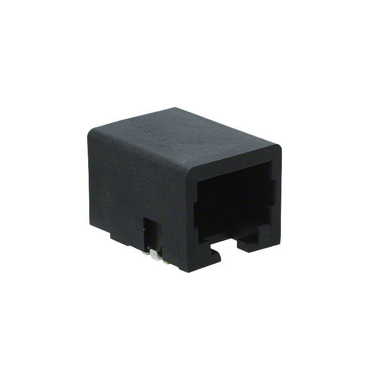CONN MOD JACK 6P6C R/A UNSHLD