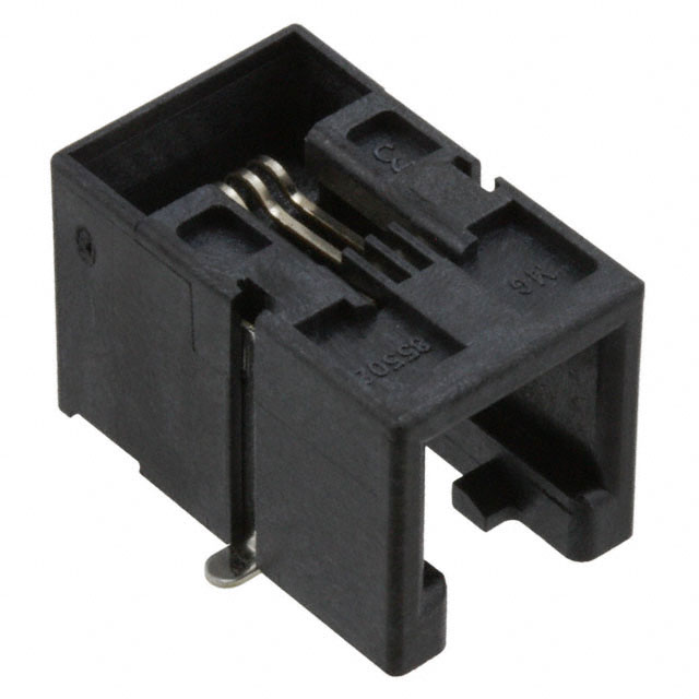 CONN MOD JACK 4P4C R/A UNSHLD