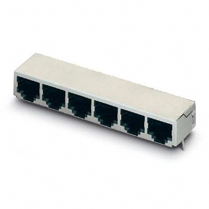 CONN MOD JACK 8P8C R/A SHIELDED