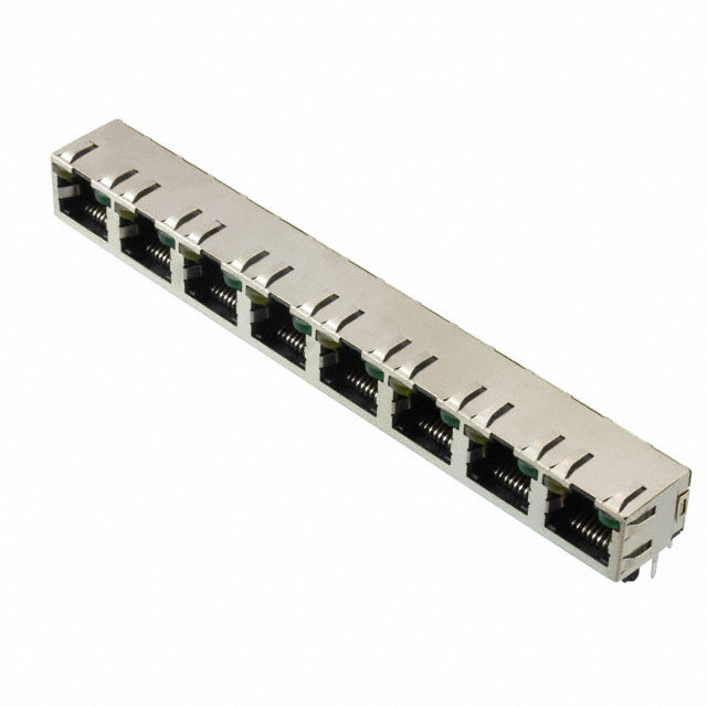 CONN MOD JACK 8P8C R/A SHIELDED