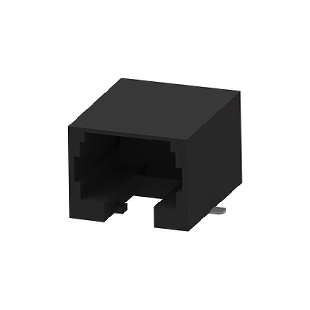 CONN MOD JACK 8P8C HORZ UNSHLD