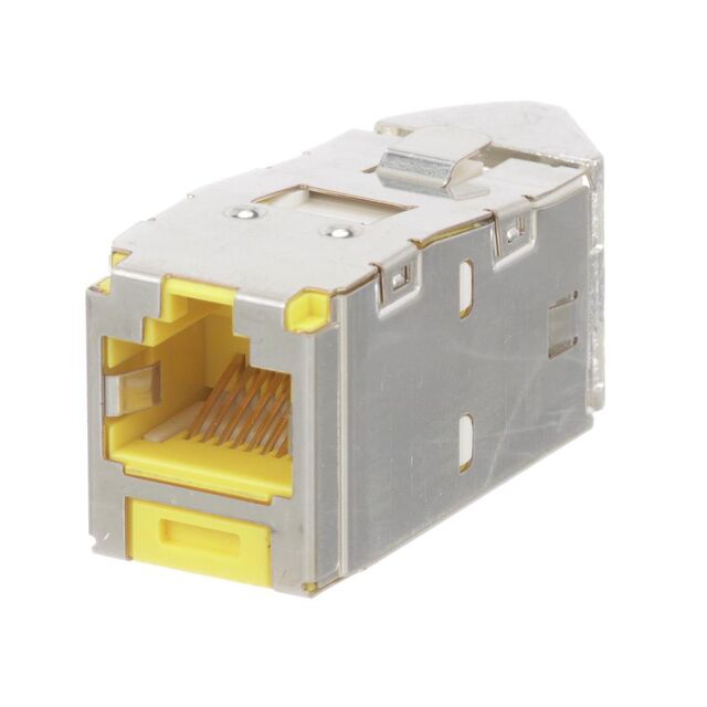 MINI-COM CAT 6A LEFT/RIGHT JACK
