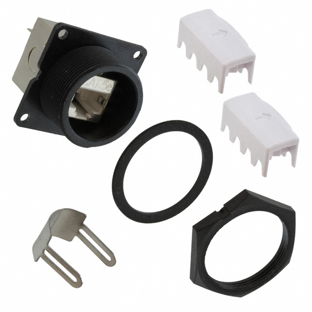 CONN MOD JACK 8P8C SHIELDED