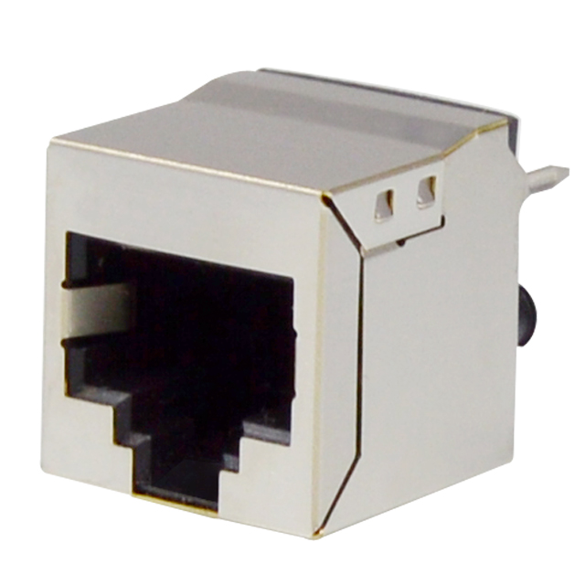 MODJACK PERPEND 8P8C BLK, CAT 5