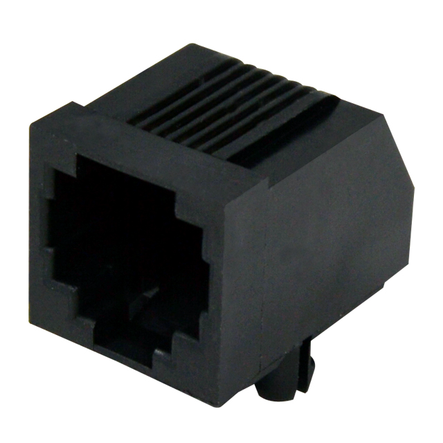 GANGJACK 4PORT RT< 8P8C SHIELD B