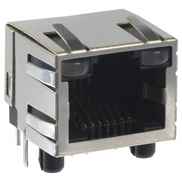 CONN MOD JACK 8P8C R/A SHIELDED