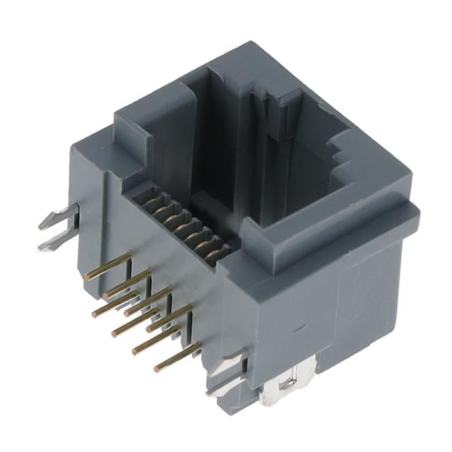 MOD JACK RJ45 8P8C GRAY